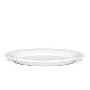 Ursula Oval Plate White 28*18.5cm
