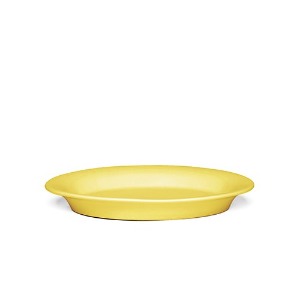 Ursula Oval Plate Yellow 18*13cm