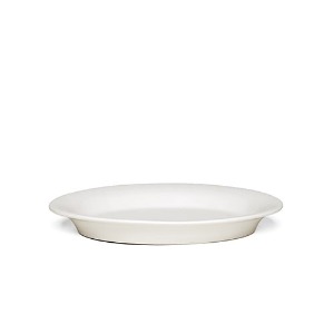Ursula Oval Plate White 22*16cm