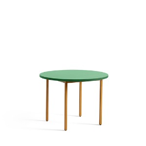 Two Colour Table  투 컬러 테이블 Ø105 x H74  그린 / 골든 옐로우(12월 중순 입고예정)