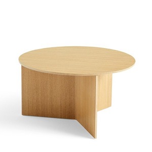 Slit Table Wood Round XL  슬릿 테이블 우드 라운드 XL 오크