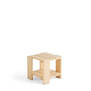 Crate Side Table 크레이트 사이드 테이블 워터베이스 래커드 파인우드